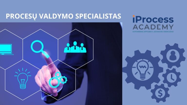 verslo procesų valdymo specialisto funkcijos